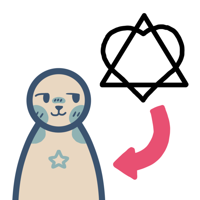 a yellow person with an open mouth. three green lines are coming from their mouth representing speech. next to them is a speaker with a red arrow pointing up.